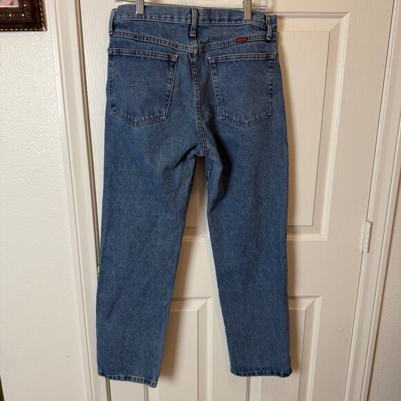 Rustler Size 33x30 Mens Straight Leg Durable Comfortable Work Jeans Denim - Picture 4 of 7